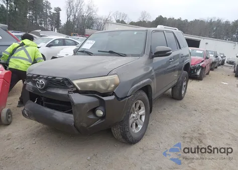 2014 Toyota 4Runner Sr5 Premium z USA, uszkodzony, nr VIN JTEZU5JR0E5070514